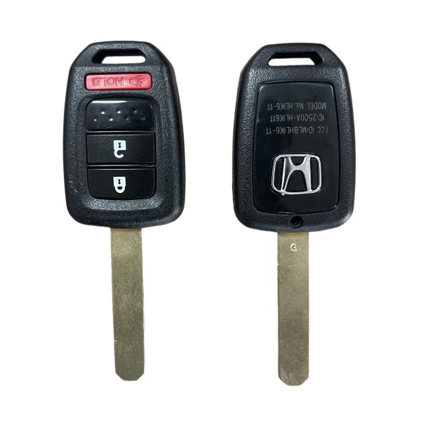 2013-2019 Honda / 3-Button 314Mhz Remote Head Key / MLBHLIK6-1T (AFTERMARKET)-With Logo